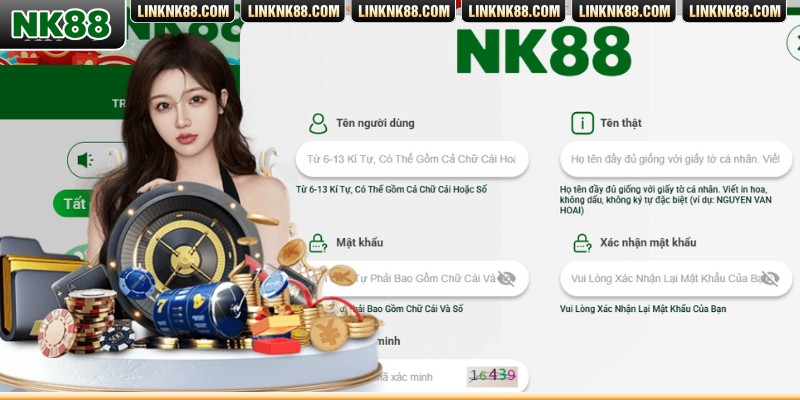 Gặp lỗi khi đăng nhập NK88 ở bước đầu